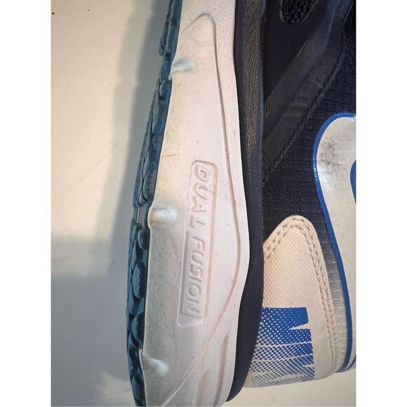 Nike Mens Size 11.5 Dual Fusion Athletic Sneakers Blue Ombre Running Workout Gym - Picture 13 of 14